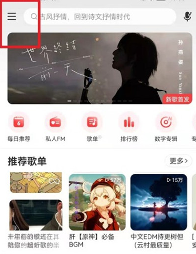 网易云音乐音质怎么调整